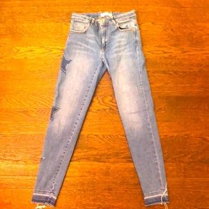 Zara girls jeans, 11-12 year
